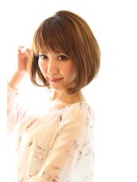 レウナ 外苑前(Reuna)&nbsp;３０代４０代５０代人気大人可愛いボブスタイル