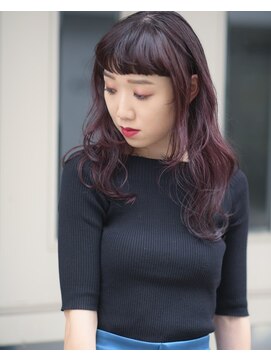 ユニオン(union) マッシュレイヤー×ボルドーカラー