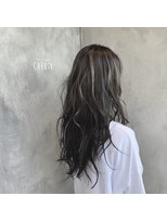 シェリール(CHERiR)&nbsp;ダークアッシュ×スジ感３Dハイライトカラー☆