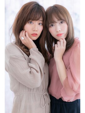 ヘアアンドビューティー ミック(Hair & Beauty miq) 友達を一歩リード♪外国人風カラーラブグラマラスstyle b