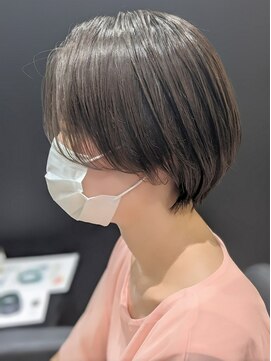 ジエクト 本店(The Ect) 丸みショート×ナチュラルブラウン×セット簡単