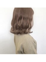 パーヴミックスリコ (Parve Mix RICO) chiffon beige × yuru bob