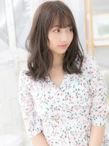 モッズヘア 越谷(mod's hair) 斜めバングくせ毛風小顔ナチュラルアッシュc5越谷20代30代40代