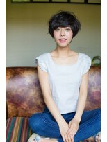 アリシアヘアー(ARISHIA hair)&nbsp;【ARISHIA hair 那珂】丸みショート くせ毛風 大人ボブ ♪