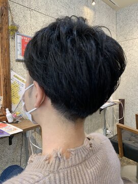 クラク 羽根木店(kuraku) パーマでらくらくマッシュスタイル