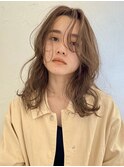 【Un ami】ふんわりカールのニュアンスパーマ 大楽