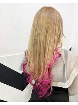 デスト 大宮(DEST) シールエクステ裾カラー/ブロンドカラー/ピンクカラー[大宮駅]