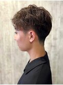 【tetote 村山サロンスタイル】ツーブロック パーマ