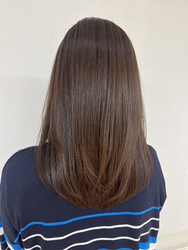 クオリス 上板橋店(QUALIS) レディース緩やか前上がりレイヤーフェイスレイヤースタイル