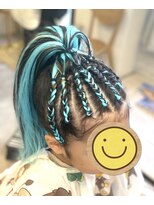 ヘアーサロン ポラリス(POLARIS)&nbsp;コーンロウポニー