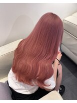 ベレーザ 渋谷(BELEZA)&nbsp;8266ミルクティーピンクハイトーンカラーベビーピンク韓国ヘア