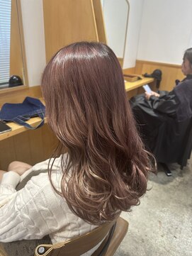 アンフィ 東京(Amphi) 【ケアブリーチでつくる!!ツヤ感ピンクラベンダー♪】