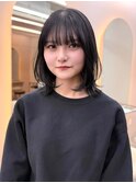 イメチェン外ハネボブ美髪ワイドバング