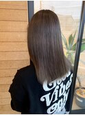 くすみグレージュカラー