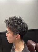 スパイキーショート ピンパーマ