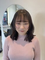 エンリッチヘア(enrich hair)&nbsp;顔まわり姫カットレイヤースタイル