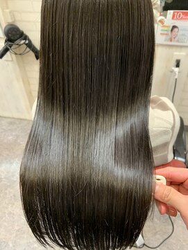 ロマンヤカタ ファース(ROMAN YAKATA fars) 髪質改善　うるさらストレート　Aujua@田代3/16