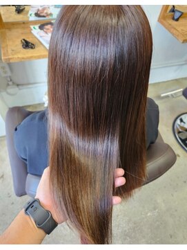 エイト チャタン 沖縄北谷店(EIGHT chatan) お客様スタイル_ブリーチ履歴×髪質改善【EIGHT 北谷 荒井】