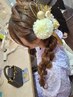 【12-17時】持ち込み浴衣着付け・ヘアセット￥5600※ネット不可お電話予約限定