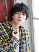 ゆるパーマのソフトクラウドマッシュ×アッシュオリーブ