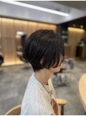 前下がりショートボブ
