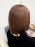 【リタッチケア＋】カット＋リタッチカラー（白髪染めOK）＋髪質改善Tr