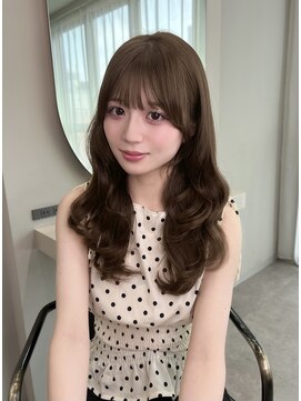 リッカ(LICCA) 【MISAKI】ガーリーっぽく韓国風ヘア/ゆる巻きモテヘア