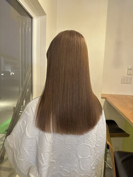 ソーイ(sowi) 【sowi 鳥羽】ブリーチカラー×ヘーゼルベージュ