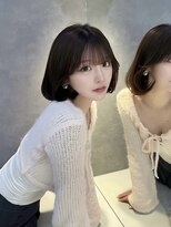 ロンドアヴァントゥス 池袋(Lond aventus)&nbsp;ミニウルフレイヤーカット顔周りカット前髪カット韓国ロング池袋