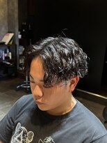 ハイプ 木更津(HYPE)&nbsp;【ツイストスパイラルパーマ】センターパート/サーフカール