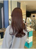 ブリーチなしの人気カラー!濃厚暖色ブラウンカラー
