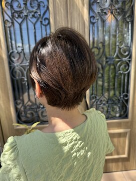 チョコレート(chocolate) 髪質改善大人可愛い20代30代40代50代ショートボブ