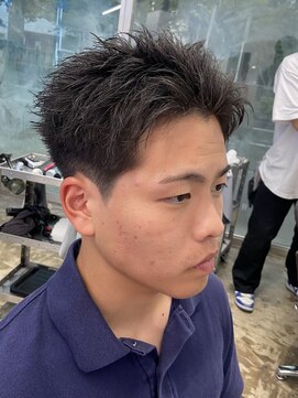 アンサー 千葉中央(UNSER prod by THE DAY) 刈り上げスパイキーショート