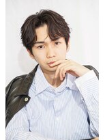 シエンブルー(CIEN blue)&nbsp;#センターパート#フェザーパーマ　#浜松駅#メンズ#カット#パーマ