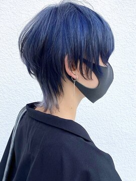 ルアン 上通り(ruen) 中性ショート　ウルフショート　ruen 熊本 田口紗羅