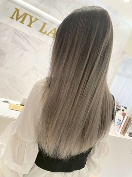 マイラグーン(MY LAGOON) ミルクティー/ベージュ/グレージュ/透明感/透け感/韓国風/