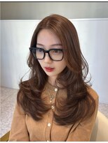 ラヴィ(Lavie)&nbsp;韓国ヘアーハッシュカットレイヤーカットハイライトカラー