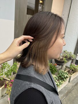 エシェル 平塚店(echelle) インナーベージュ/インナーブリーチ/平塚