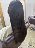 縮毛矯正×ロングヘア