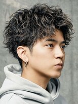 フィフス 大分(fifth)&nbsp;大分ツイストスパイラルパーマメンズカットスパイキーショート