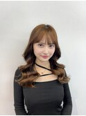 韓国顔周り/バタフライカット/ミディアムレイヤーカット北千住