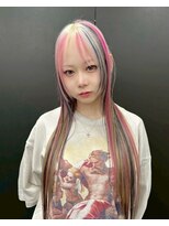 ヌル 神宮前店(Null)&nbsp;セクションカラー/ケアブリーチカラー/ルーツカラー/姫レイヤー