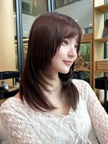 バイオレット 横浜店(Violet)&nbsp;抜け感レイヤー/ハッシュカット×透明感カラー