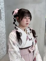 ローウェ 立川(Louwe)&nbsp;卒業袴の着付けとヘアセット