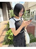 ボブ×ダークアッシュ