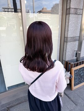 ミニム ヘアー(minim hair) 【minim×まは】ピンクベージュ