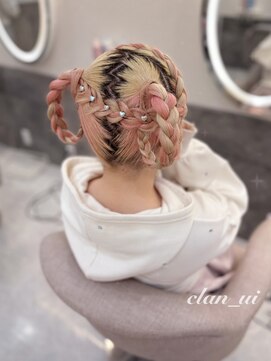 ヘアセット クラン ソア 心斎橋店(hair set Clan soar) あみかちゅドーナツヘア【クランソア】ヘアメ/ヘアセット/心斎橋