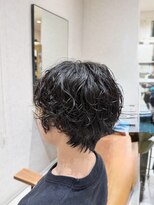 アピッシュ シーナ 海老名店(apish ciena)&nbsp;ショートスパイラルパーマ