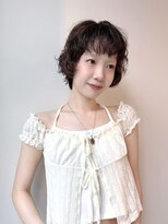 ベイリコルド(Bei Licoldo.)&nbsp;ミニボブ＋パーマ風スタイリング