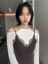 フィルムス ヨコハマ プラス(FILMS 横浜 +) くびれレイヤー/オリーブベージュ/顔周り/シースルー/横浜+